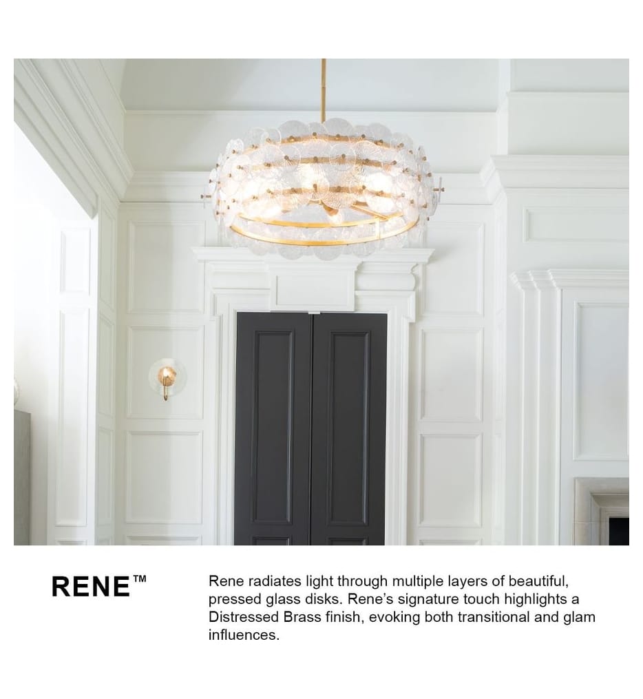 Fredrick Ramond - Rene 30.5" Chandelier