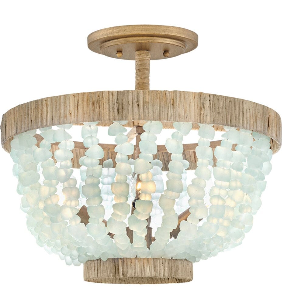 Fredrick Ramond - Dune 16" Semi-Flush Mount