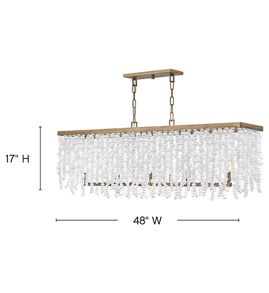 Fredrick Ramond - FR30208BNG - Dune 48" Chandelier