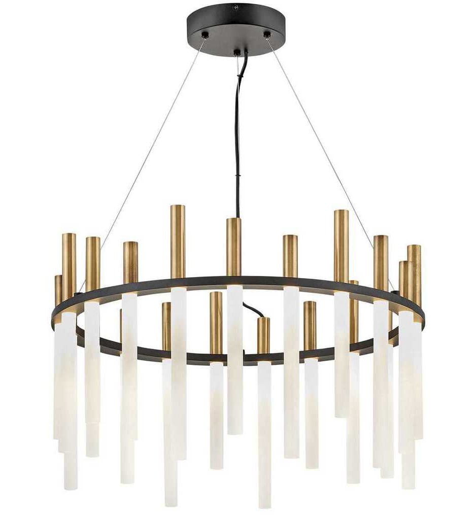 Fredrick Ramond - FR30706BLK - Echo 26" Chandelier