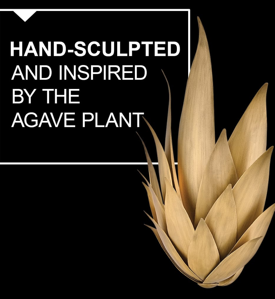 Fredrick Ramond - Agave 20.75" Wall Sconce