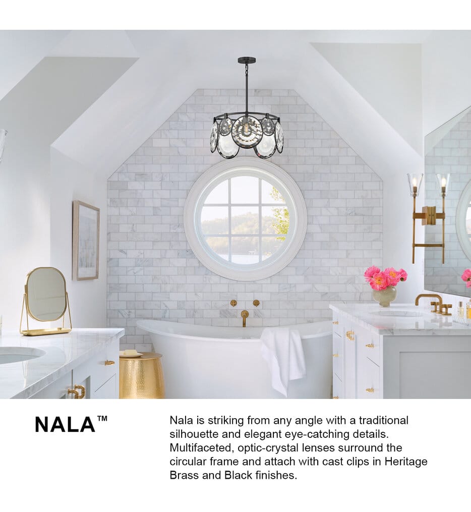 Fredrick Ramond - Nala 40" Chandelier