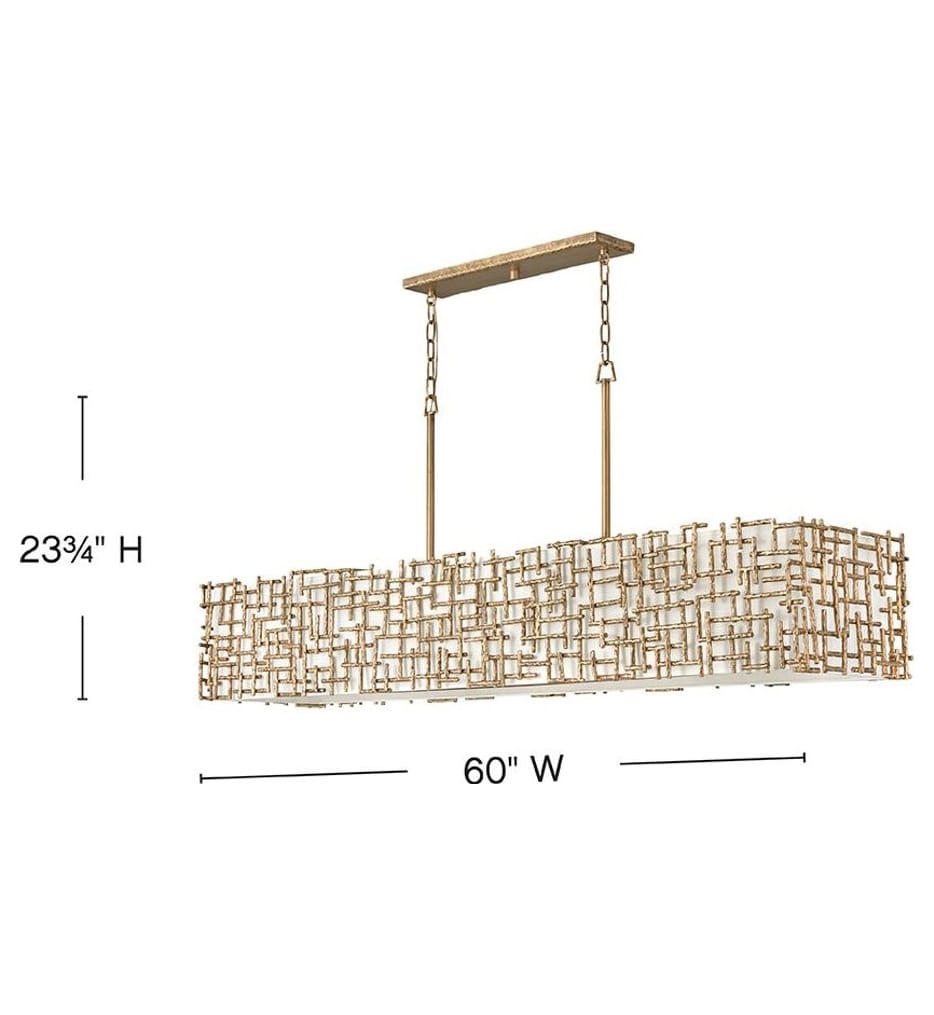 Fredrick Ramond - Farrah 60" Chandelier