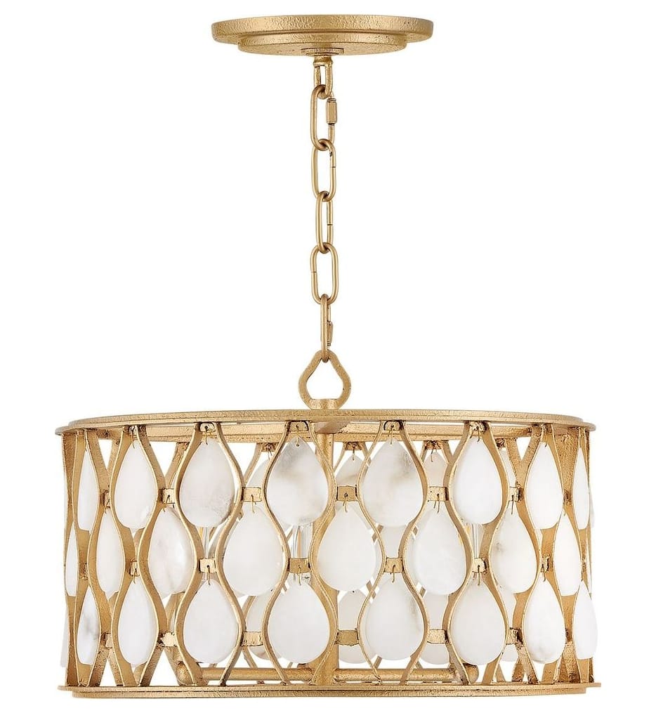 Fredrick Ramond - FR41503PI - Estie 16" Semi-Flush