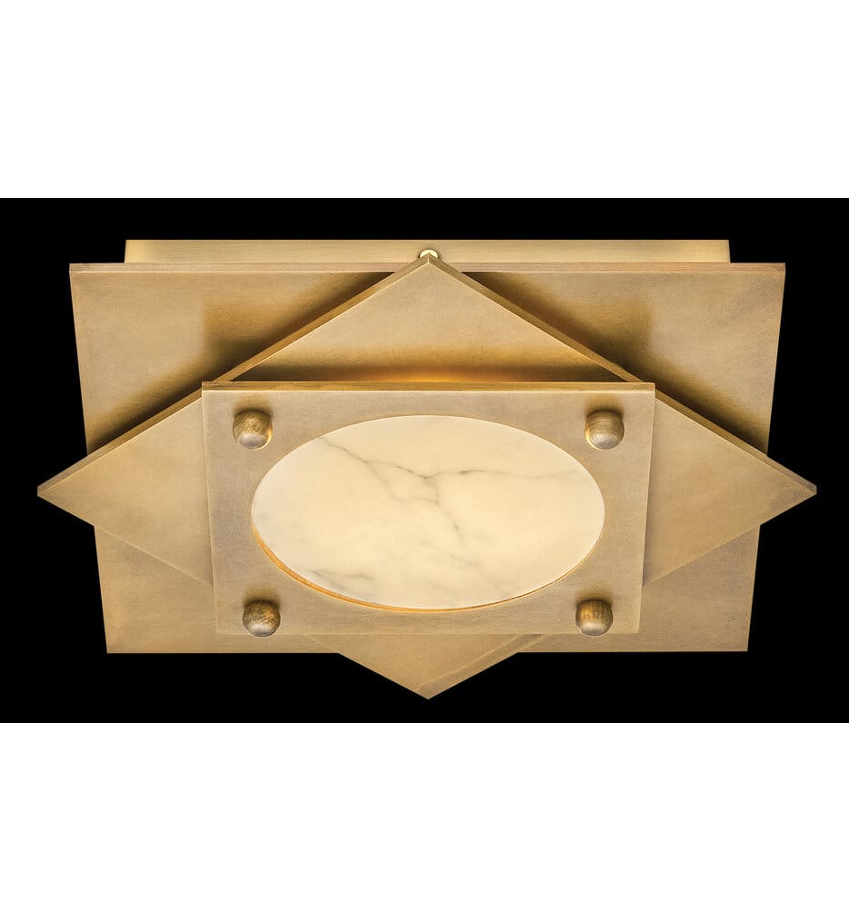 Fredrick Ramond - FR41581HB - Claude 15.5" Flush Mount