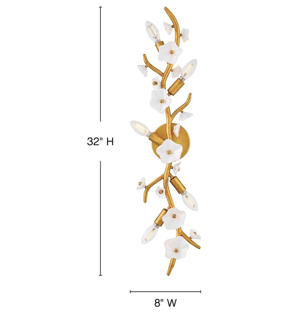 Fredrick Ramond - FR41632DA - Azalea 32-Inch Sconce