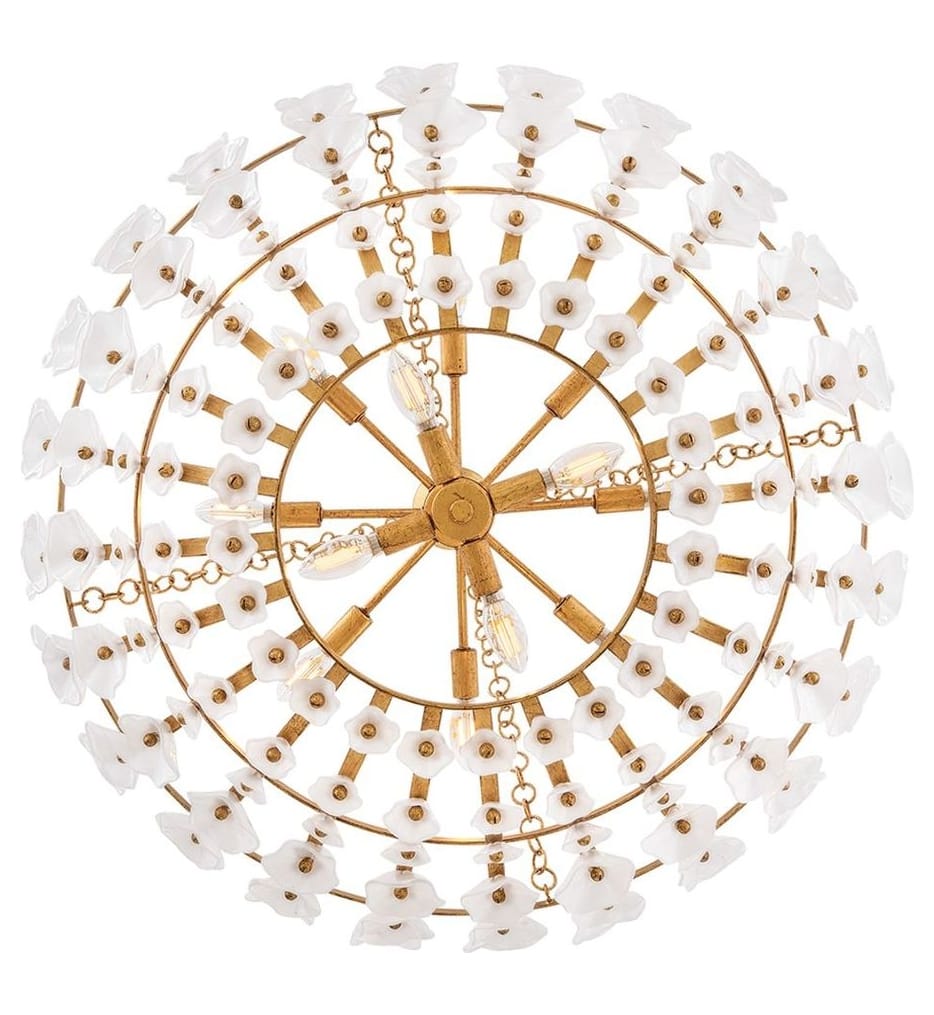 Fredrick Ramond - FR41636DA - Azalea 36-Inch Chandelier