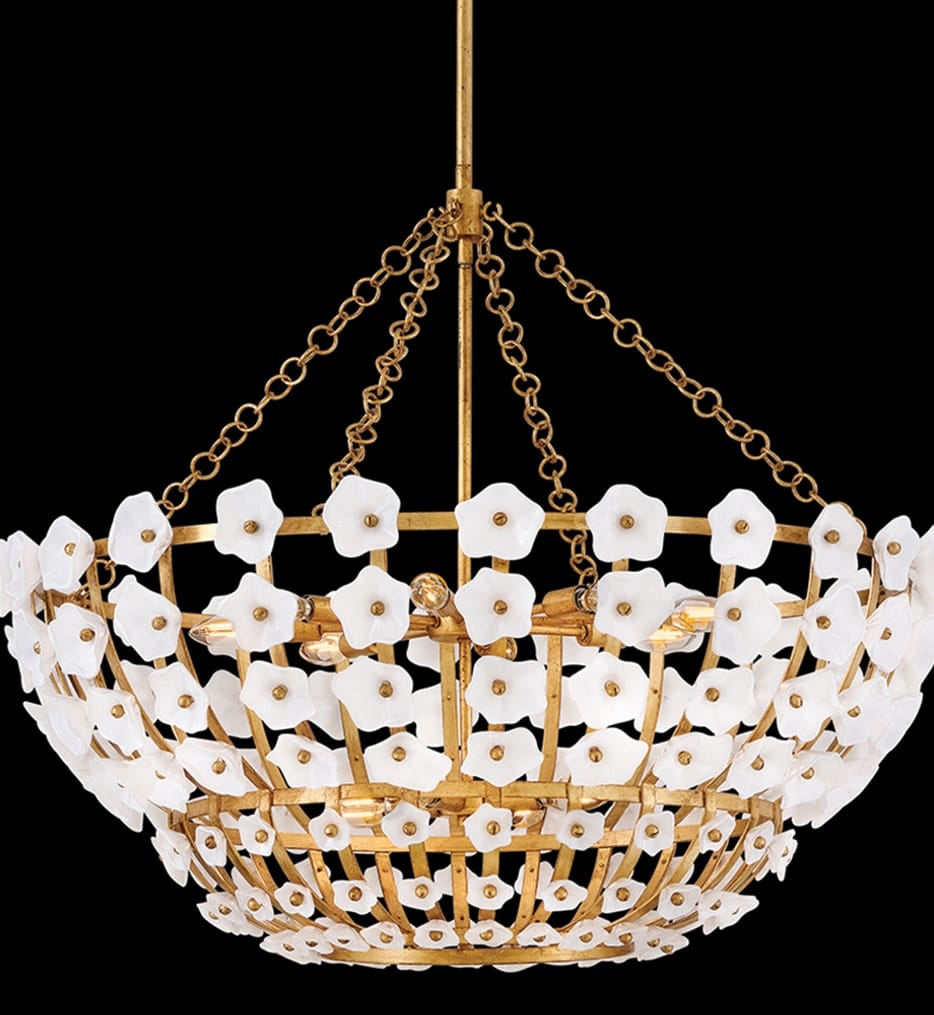 Fredrick Ramond - FR41636DA - Azalea 36-Inch Chandelier