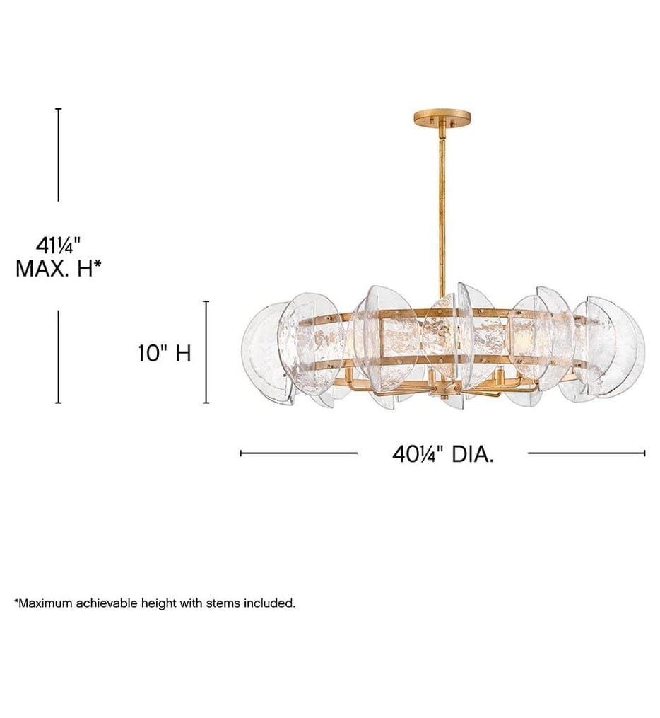 Fredrick Ramond - FR41926DA - Seraphina 40.25" Chandelier