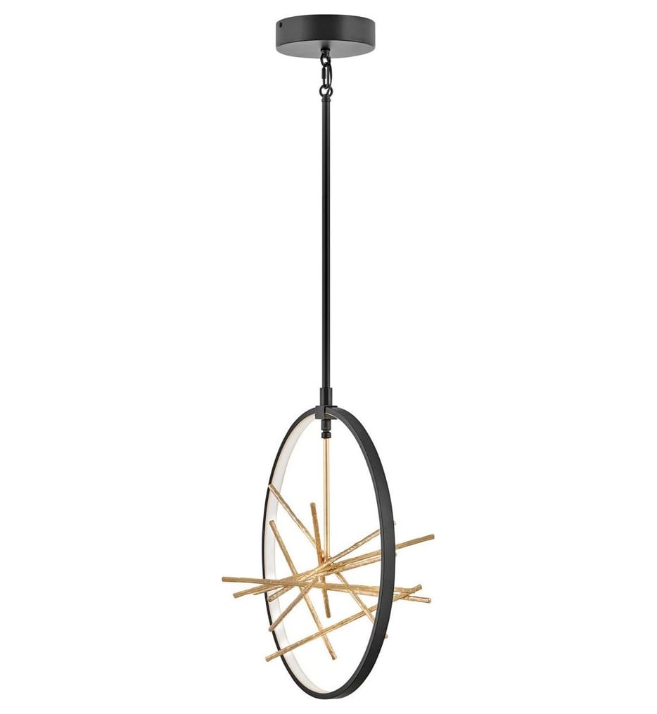 Fredrick Ramond - FR46405BLK - Styx 18" Chandelier