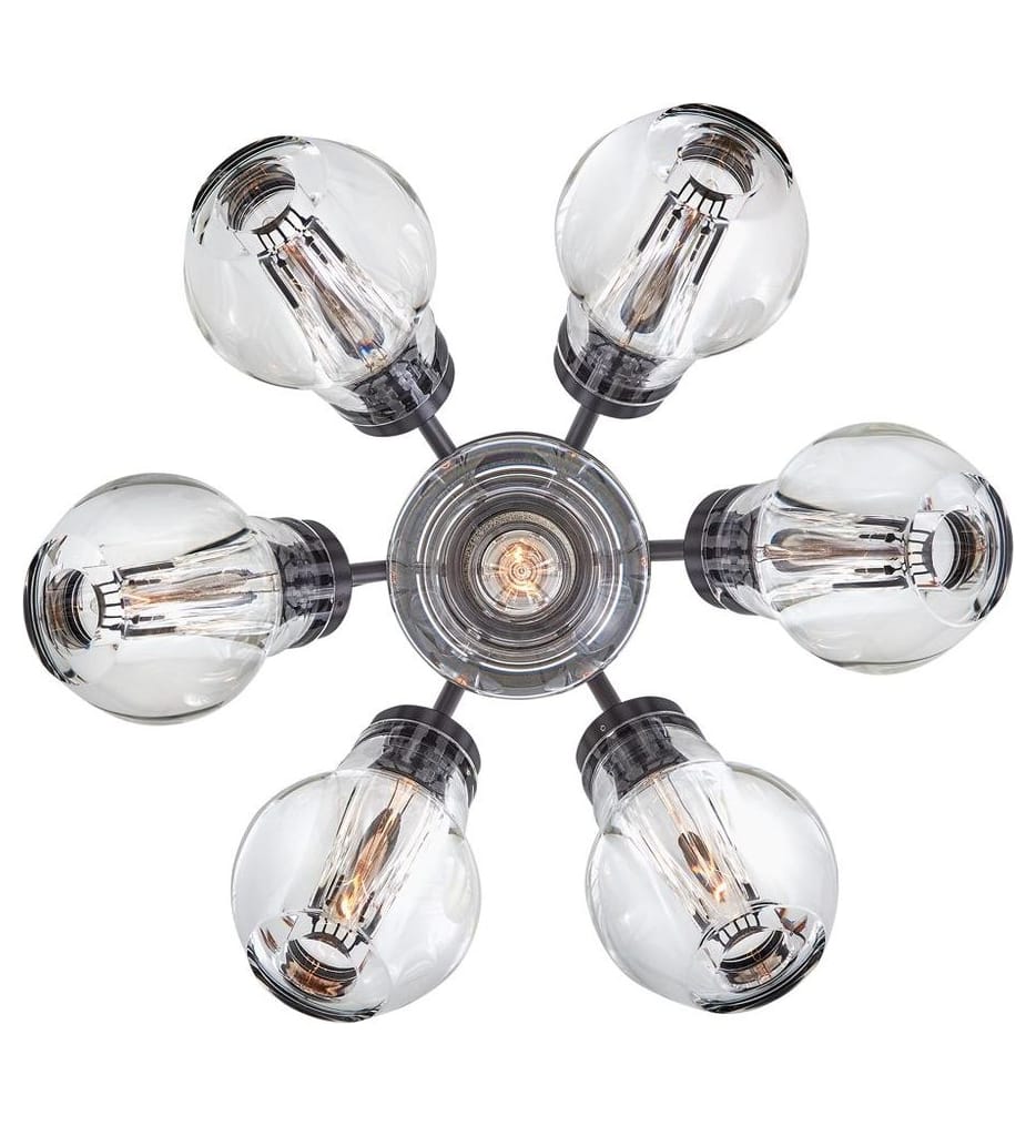 Fredrick Ramond - Elise 16.25" Semi-Flush