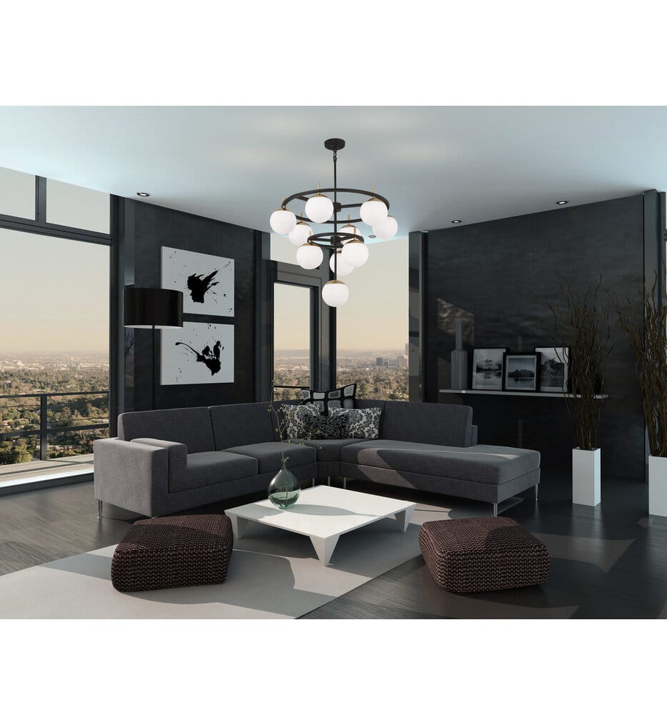 George Kovacs - P1358-618 - Alluria 30" Chandelier