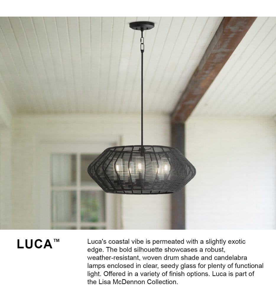 Hinkley Lighting - Luca 28" Outdoor Pendant