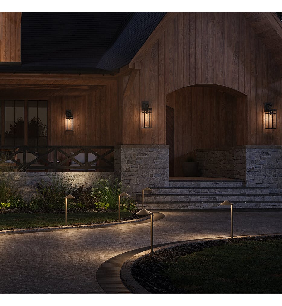 Hinkley Lighting - 2805BK-LL - Porter 25" Outdoor Wall Sconce