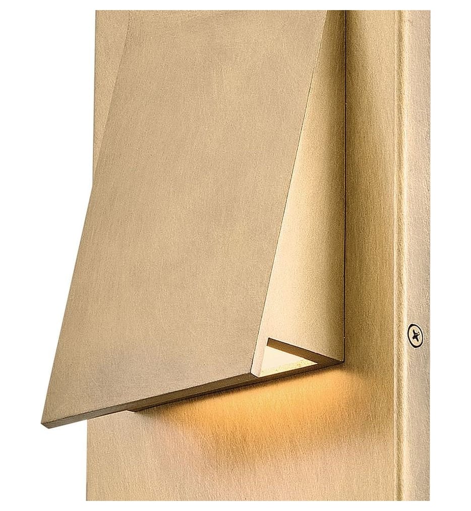 Hinkley Lighting - Fold 16-Inch Outdoor Wall Sconce