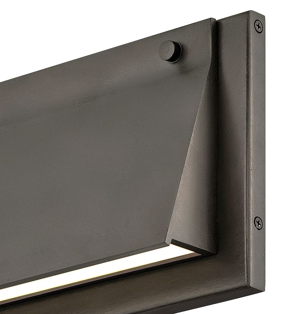 Hinkley Lighting - Fold 12-Inch Outdoor Wall Sconce