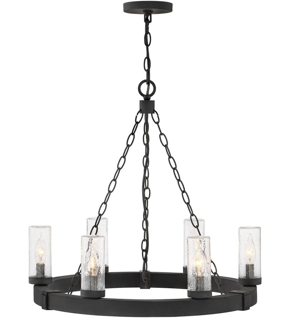 Hinkley Lighting - 29206BK - Sawyer 24" Outdoor Pendant