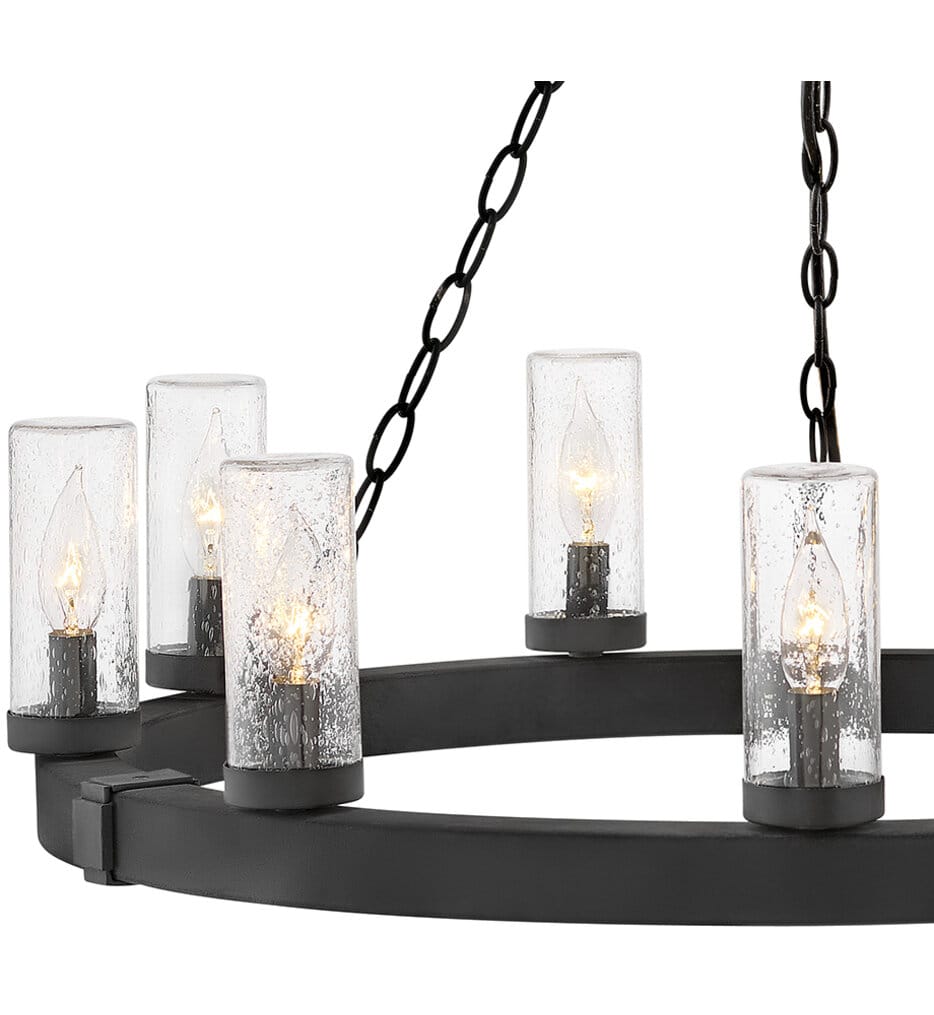 Hinkley Lighting - 29208BK-LV - Sawyer 30" Outdoor Pendant