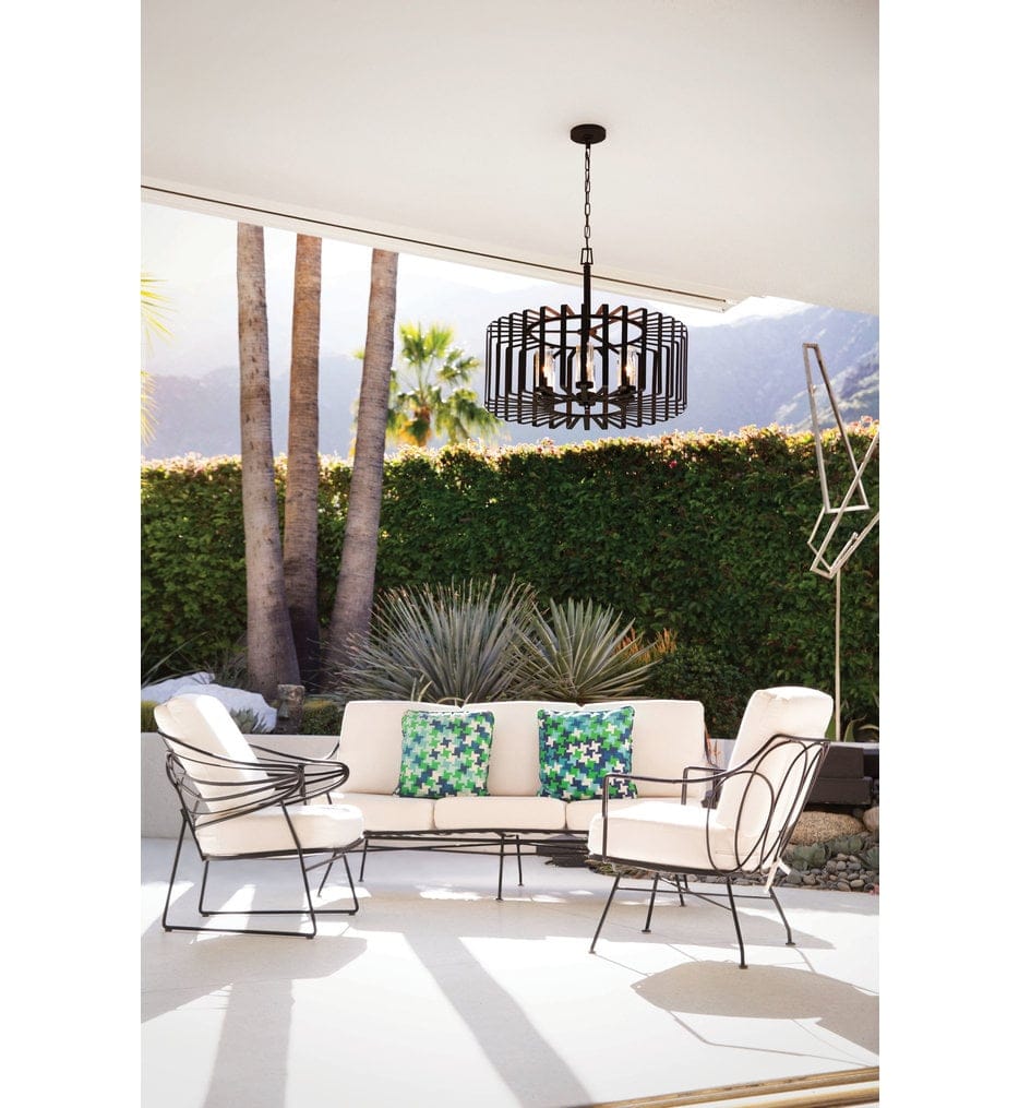 Hinkley Lighting - 29505BGR - Reid 28.25" Outdoor Pendant