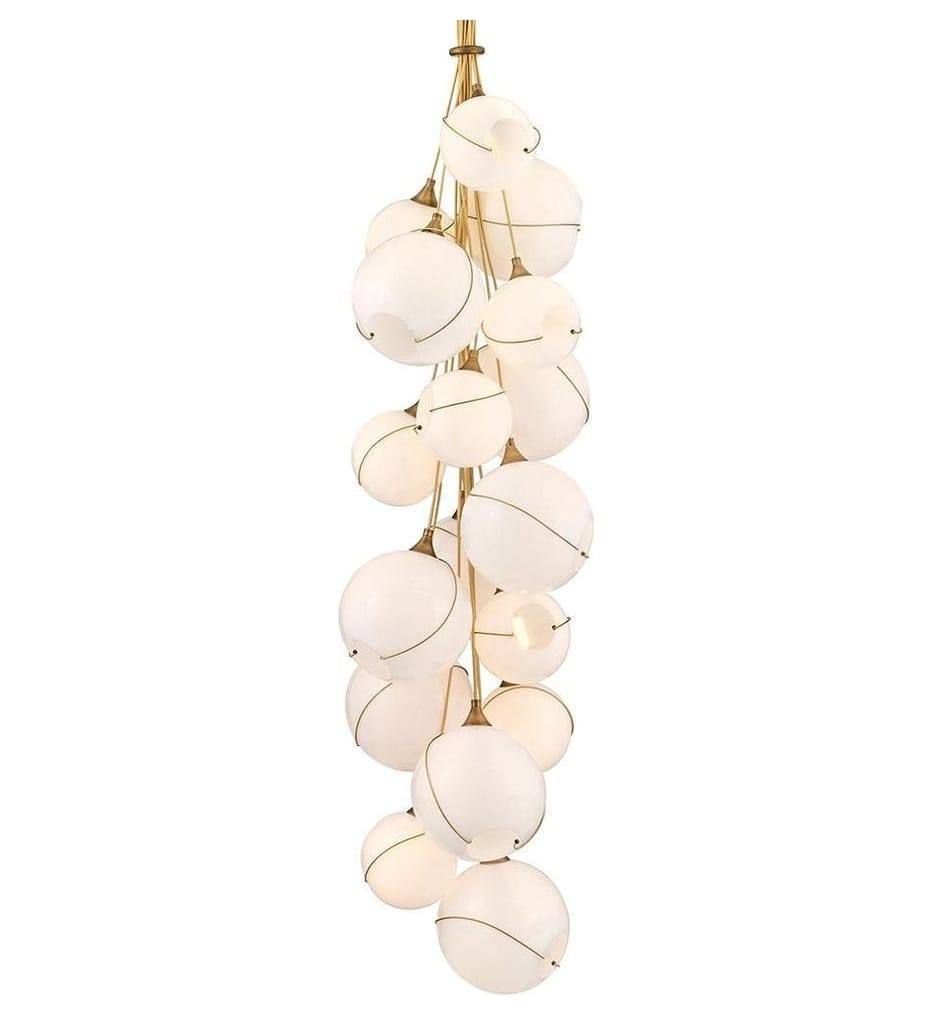 Hinkley Lighting - 30309HBR-CO - Skye 39-Inch Chandelier