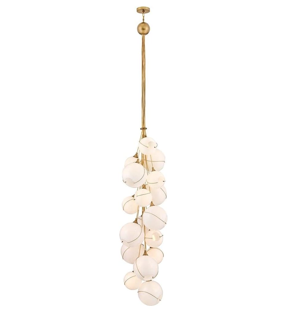 Hinkley Lighting - 30309HBR-CO - Skye 39-Inch Chandelier