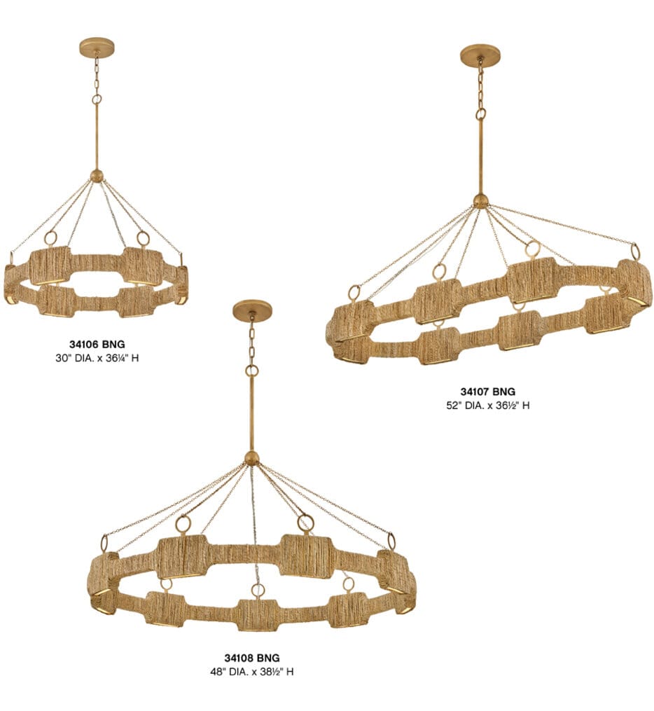 Hinkley Lighting - Raffi 30" Chandelier