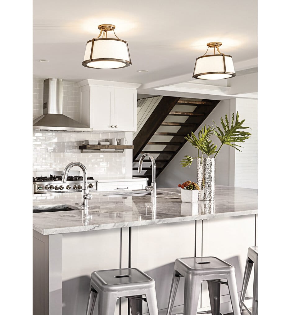 Hinkley Lighting - Charlotte 16" Semi-Flush