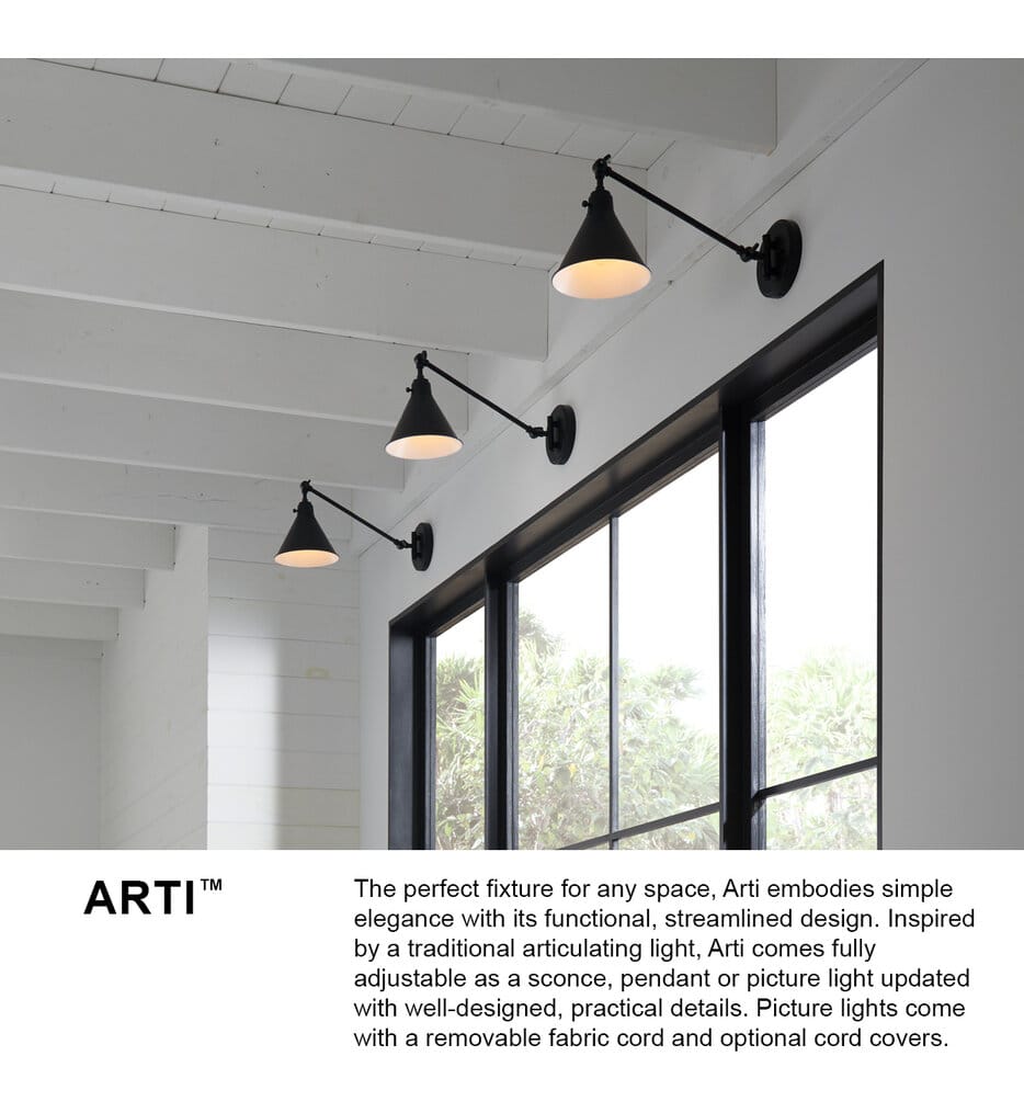 Hinkley Lighting - Arti 12.25" Wall Sconce