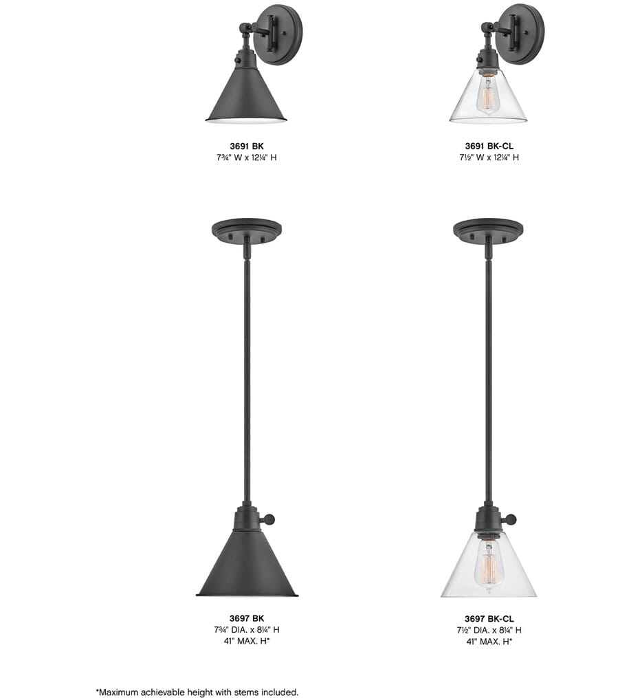 Hinkley Lighting - Arti 7.5" Pendant