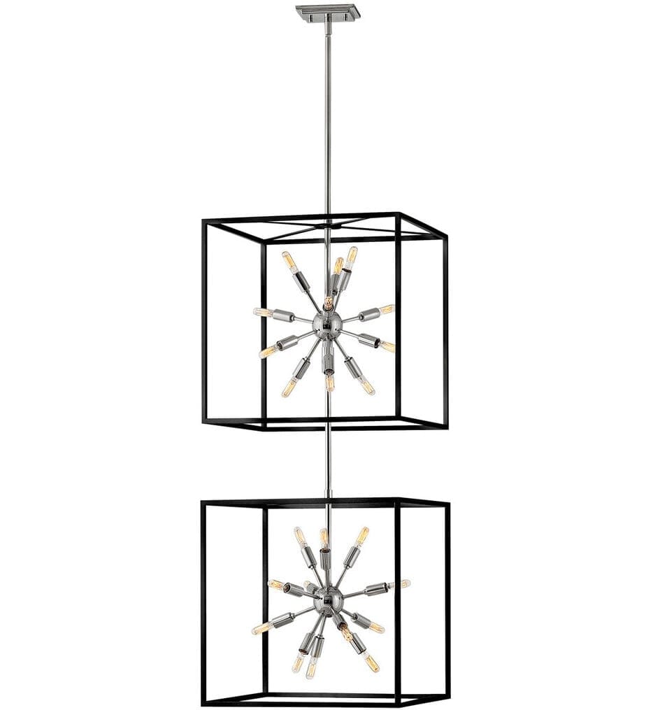 Hinkley Lighting - 46316BLK-PN - Aros 20" Pendant