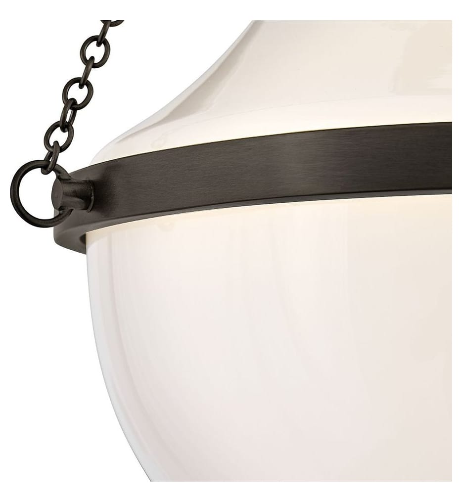 Hinkley Lighting - Collins 18.25-Inch Semi-Flush Mount