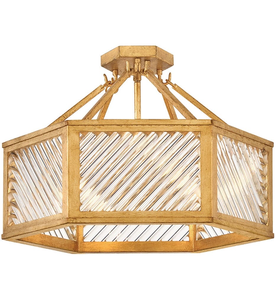Hinkley Lighting - 47461DA - Sura 19-Inch Semi-Flush Mount