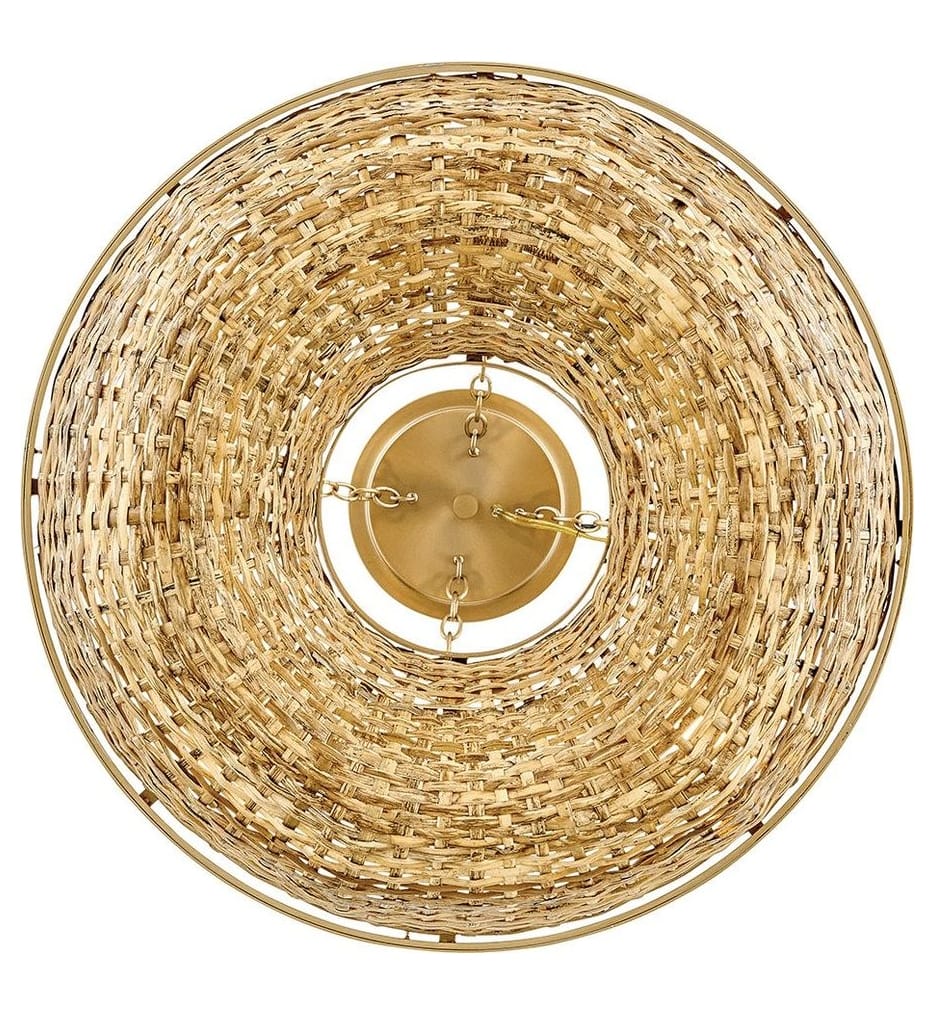 Hinkley Lighting - 48423LCB-NAT - Sanibel 20-Inch Pendant