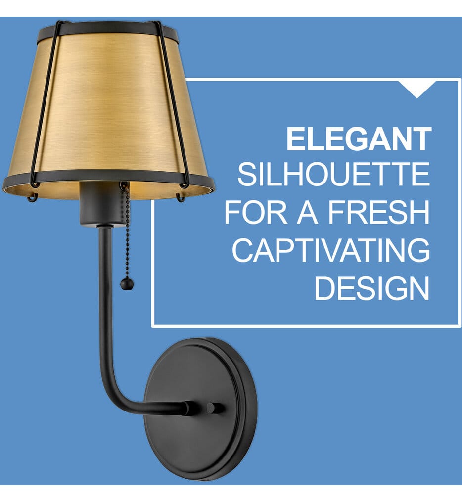 Hinkley Lighting - Clarke 15.75" Wall Sconce