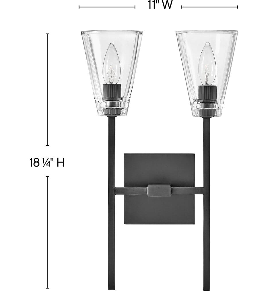 Hinkley Lighting - Auden 18.25" Wall Sconce