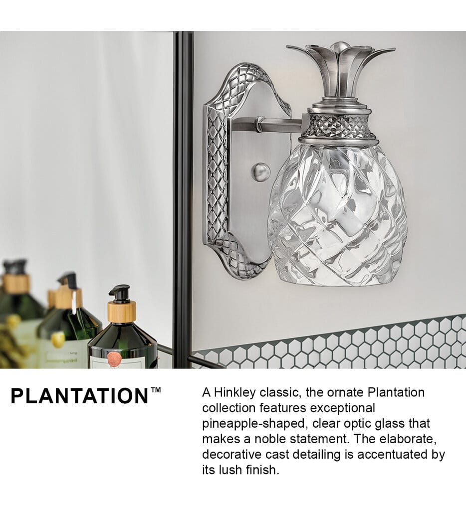 Hinkley Lighting - Plantation 21" Bath Vanity Light