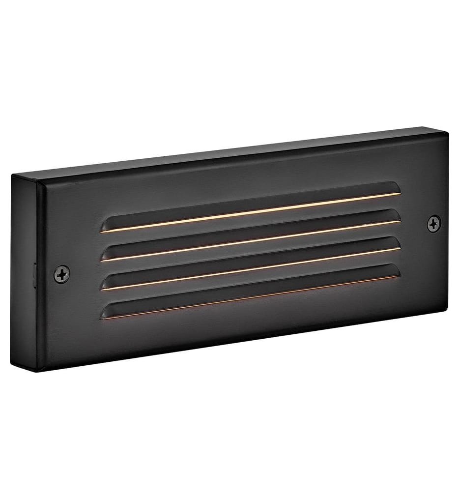 Hinkley Lighting - 55335SSB - Dash Louvered 8.75-Inch Outdoor Step Light