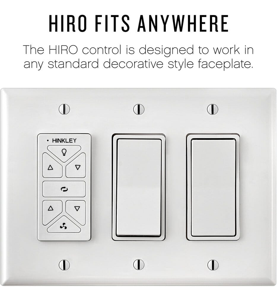 Hinkley Lighting - Hover Flush Mount Fan