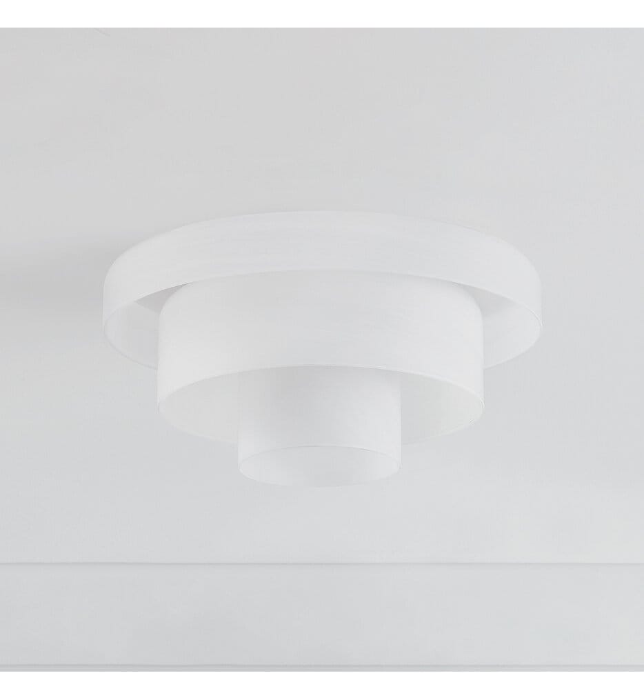 Hudson Valley - 1008-AGB - Port Richmond 16" Flush Mount