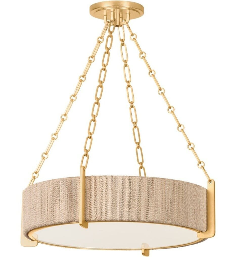 Hudson Valley - 1634-GL - Quebec 22" Chandelier