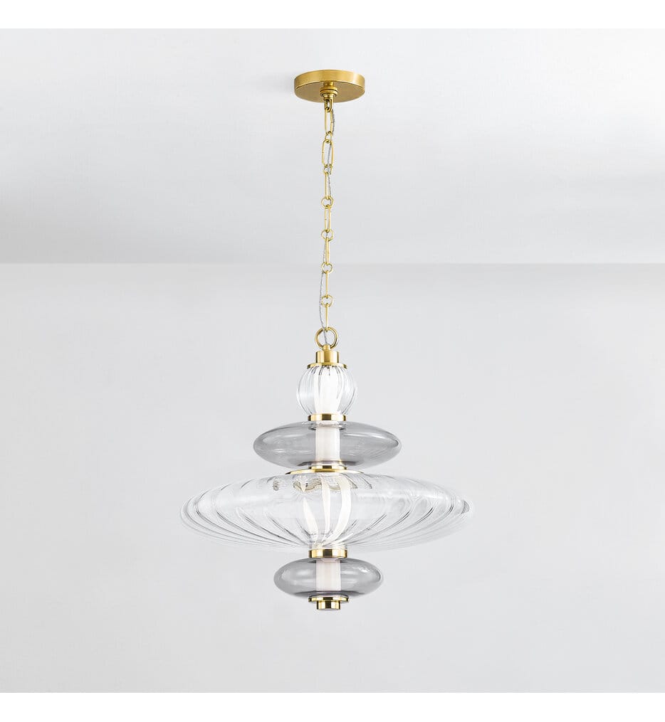 Hudson Valley - 2619-AGB - Williams 19" Pendant