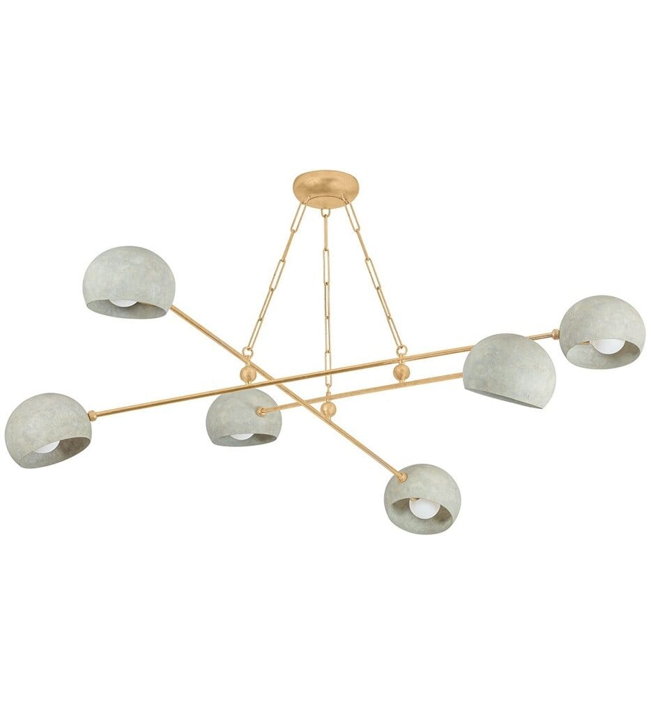 Hudson Valley - 3106-VGL/LWP - Turner 60" Chandelier
