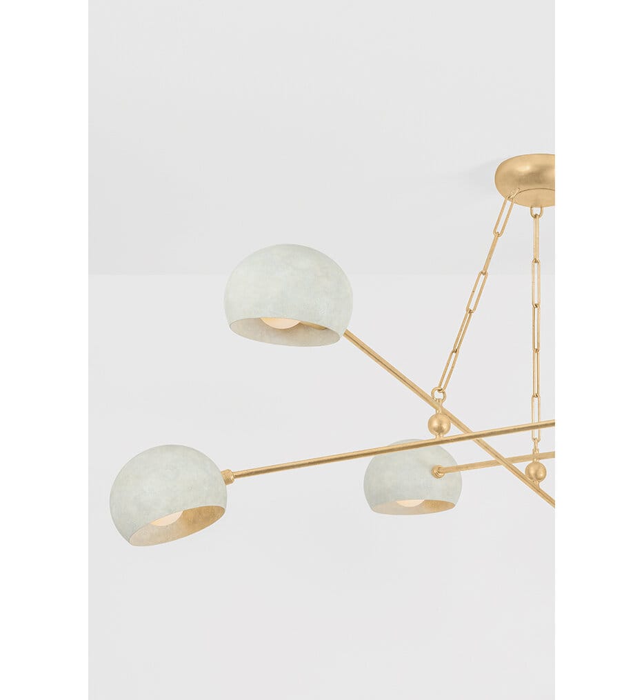 Hudson Valley - 3106-VGL/LWP - Turner 60" Chandelier