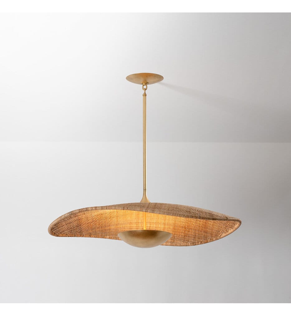 Hudson Valley - 4934-VGL - Shiloh 34" Pendant