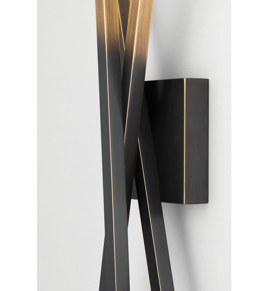 Hudson Valley - 5103-GB - Gansevoort 13.5" Wall Sconce