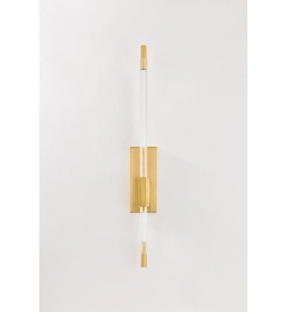 Hudson Valley - 5936-AGB - Rosco 36" Wall Sconce