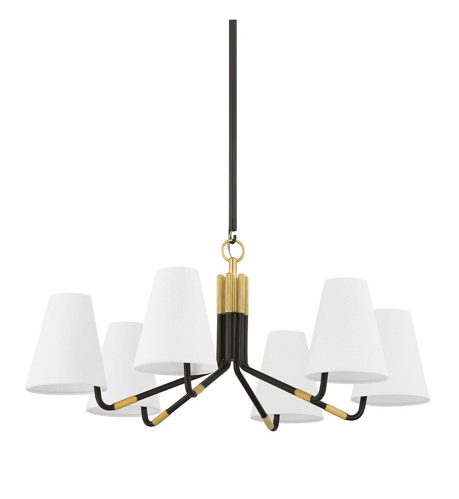 Hudson Valley - 6632-AGB/DB - Stanwyck 31.5" Chandelier