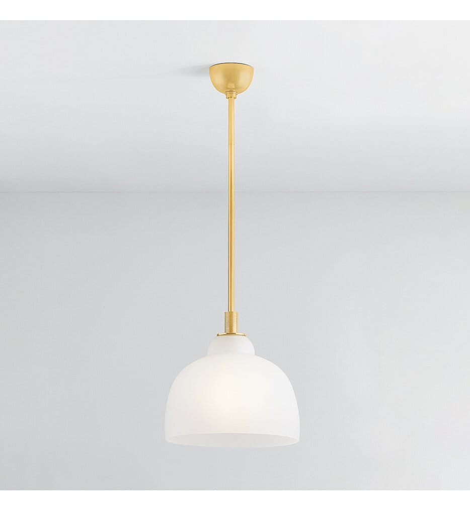 Hudson Valley - 7515-AGB - Oberon 14" Pendant