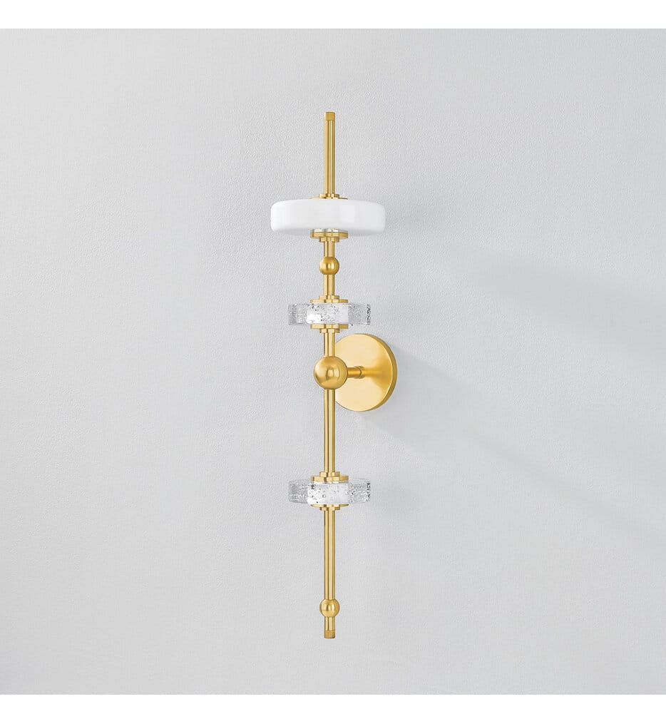 Hudson Valley - 8130-AGB - Maynard 30" Wall Sconce
