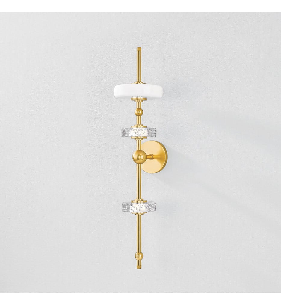 Hudson Valley - 8130-AGB - Maynard 30" Wall Sconce